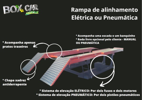 rampa de alinhamento