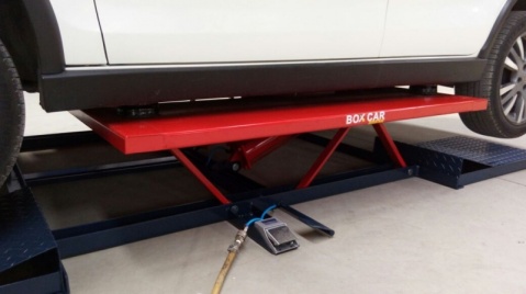 Rampa Pit Stop Pneumatica - BC 2.0